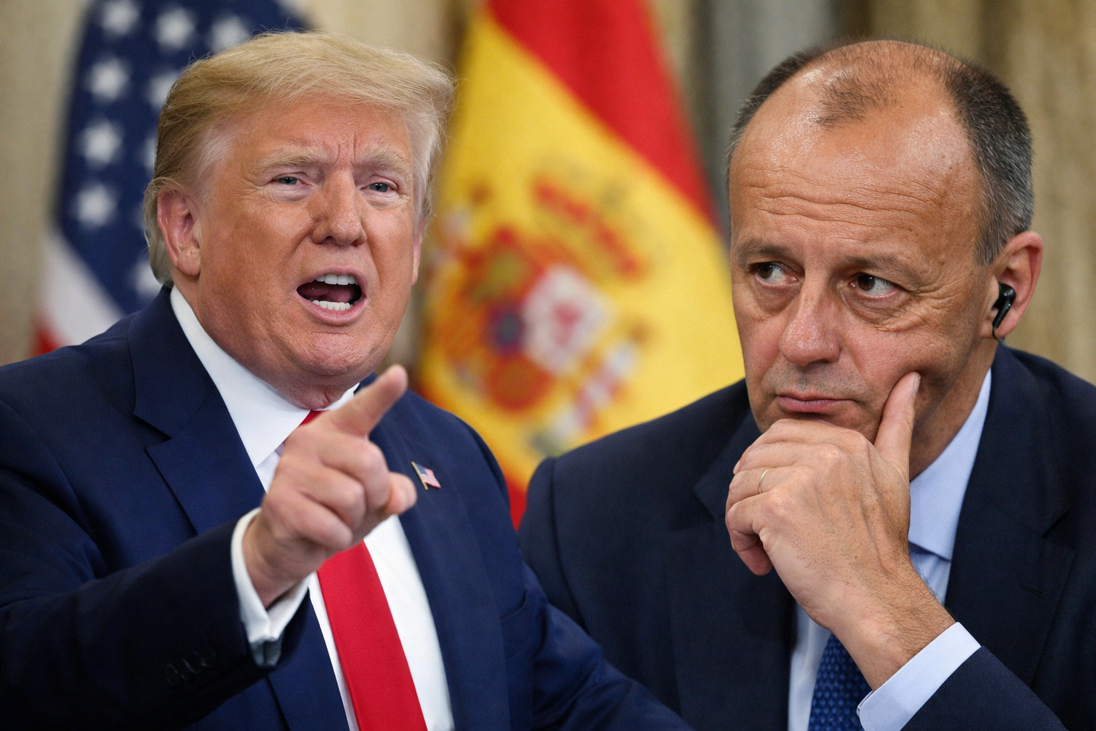 Trump kritikuje Španiju – Merz u početku ćuti